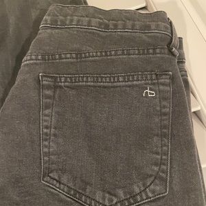 Rag&bone dark gray jeans